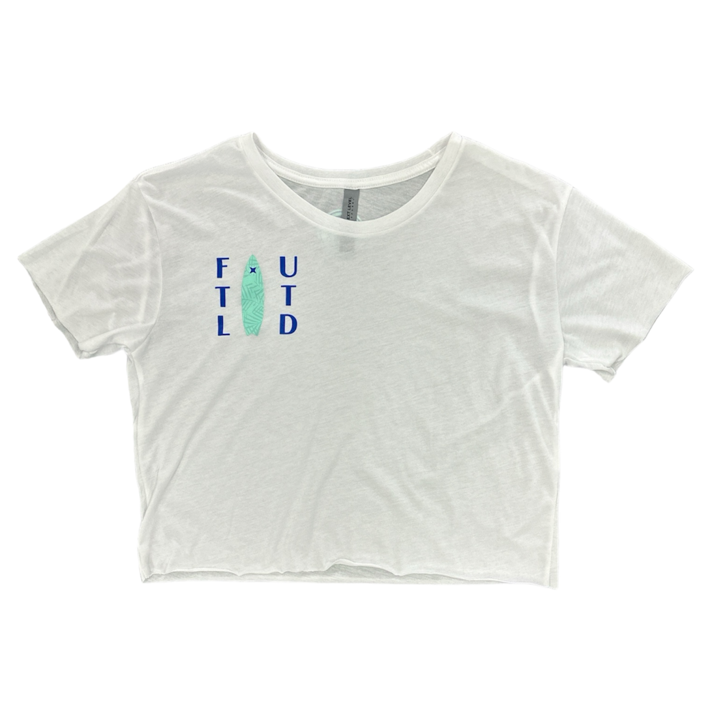 Fort Lauderdale United Beach Collection Shark Womens Crop Tee